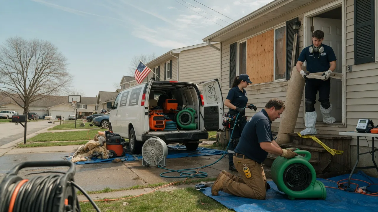 Water Damage Restoration in Amboy, IN near me